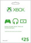 XBox Live Card 25 Euro (für Region DE & AT) * 