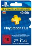 PlayStation Plus Card 12 Monate DE Store * 