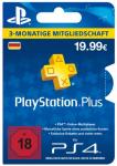 PlayStation Plus Card 3 Monate - DE Store (Lieferung per DHL) 