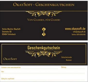 Wertgutschein OkaySoft - 10 Euro 