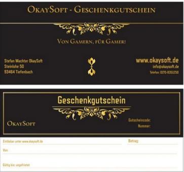 Wertgutschein OkaySoft - 25 Euro 