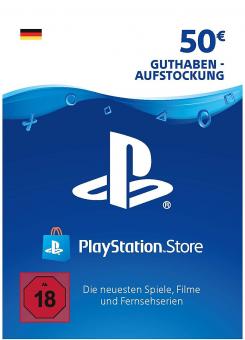 PlayStation Network Code - 50 Euro DE Store (Code per E-Mail) * 