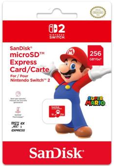 Nintendo Switch 2 - microSD Express Card 256 GB - Mario Design 